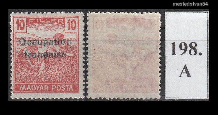 1919 Arad-francia megszállás A-198