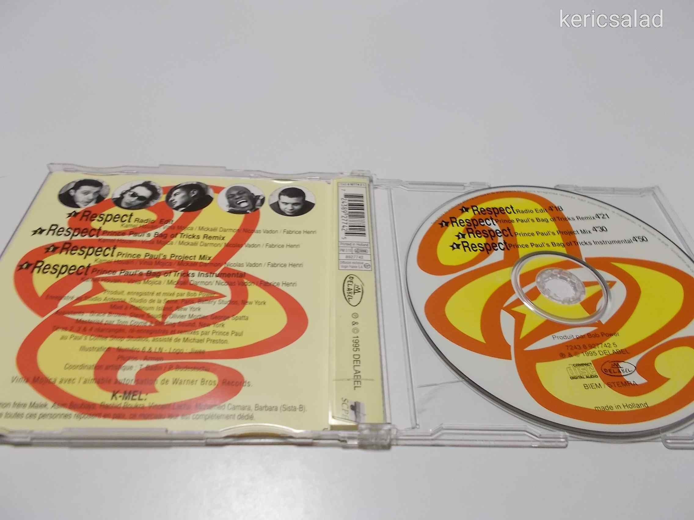 Alliance Ethnik: Respect MAXI cd 1995
