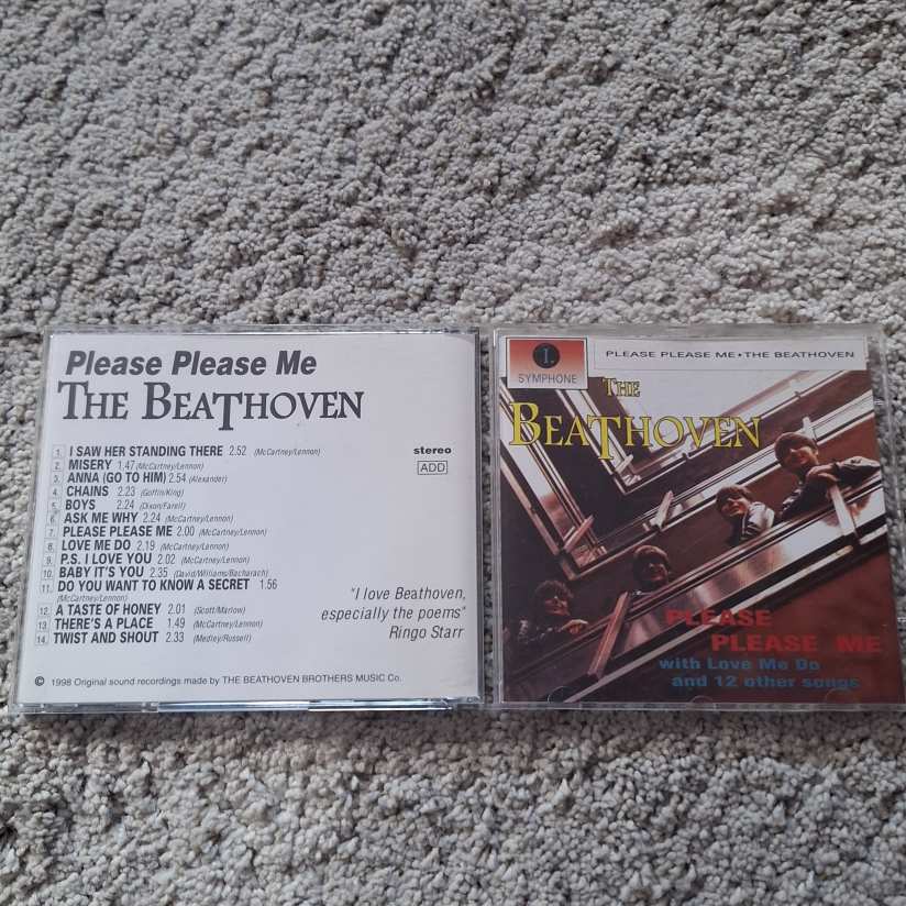 BEATHOVEN - PLEASE PLEASE ME CD
