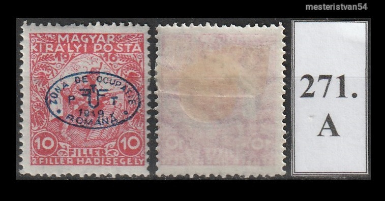 1919.Debrecen -Román megszállás (II.) November 21. A-271