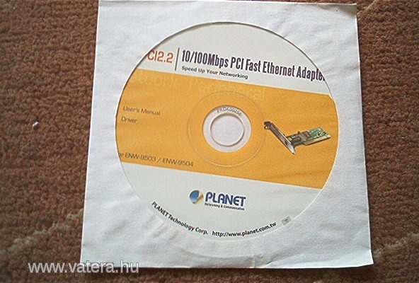 Telepítő, setup PCI Fast Ethernet CD