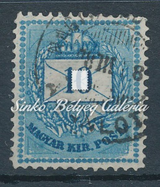 1874. Színesszámú krajcáros