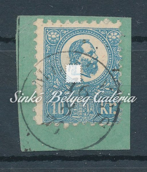 1871. Kőnyomat 10kr, MEDGYES