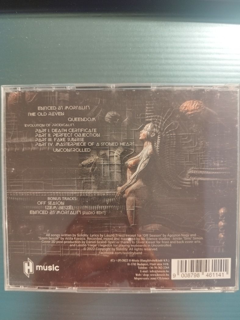 SOLIDITY - EVOLUTION OF PRODIGALITY            (2022)         CD