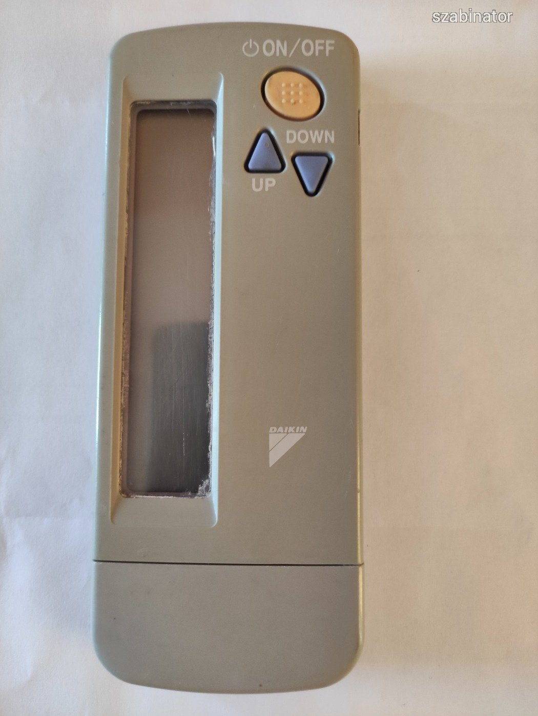 Daikin klíma távirányító