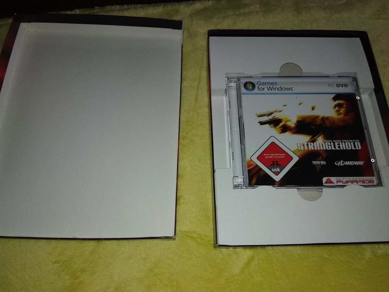Stranglehold PC DVD dobozos német kiadás