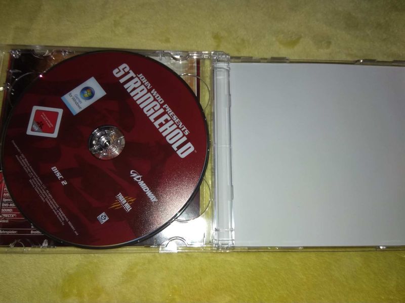 Stranglehold PC DVD dobozos német kiadás