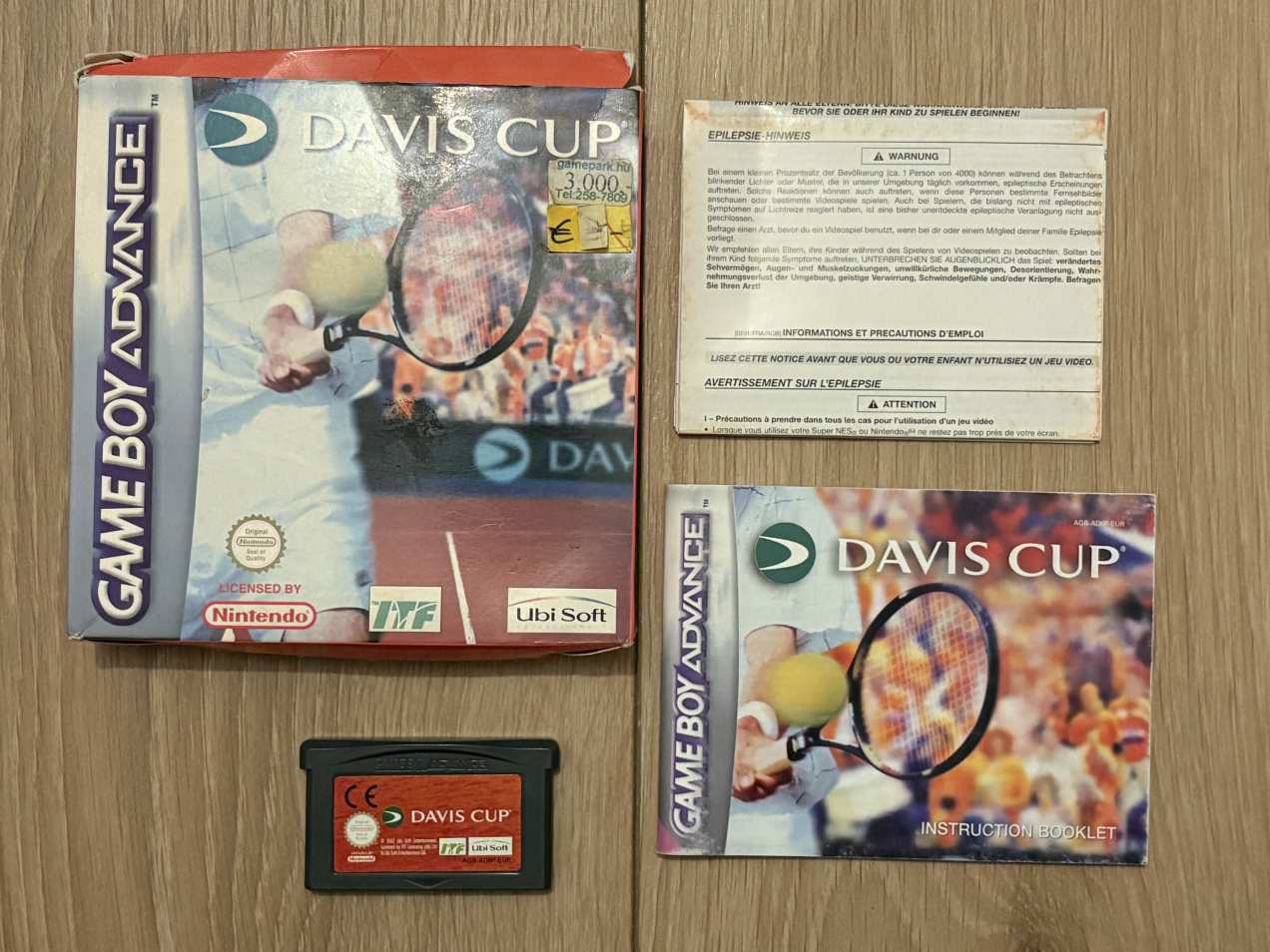 Nintendo GBA Davis Cup