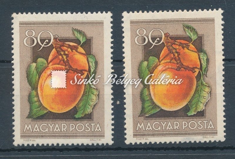 1954. Gyümölcsök (I.) 80f