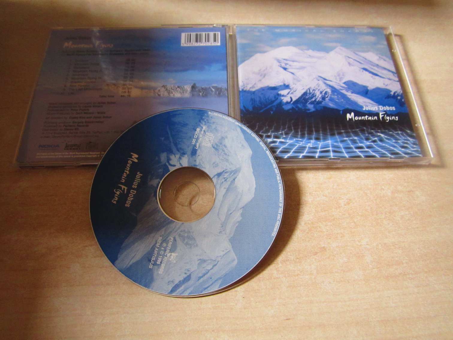 Julius Dobos-MOUNTAIN FLYING CD