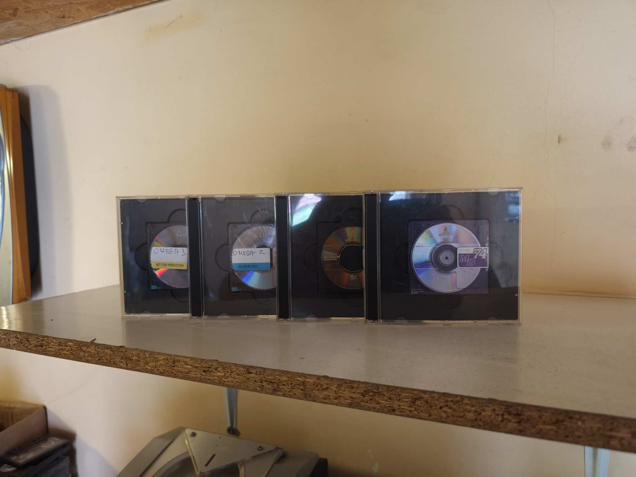 MINI DISC 9DB 74 MIN LEMEZEK