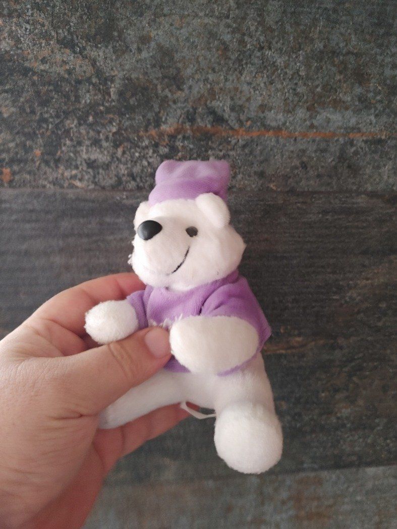 Milka  plüss maci sapkában