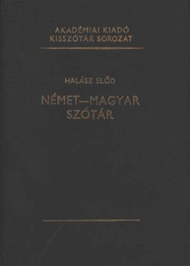 Német-magyar szótár