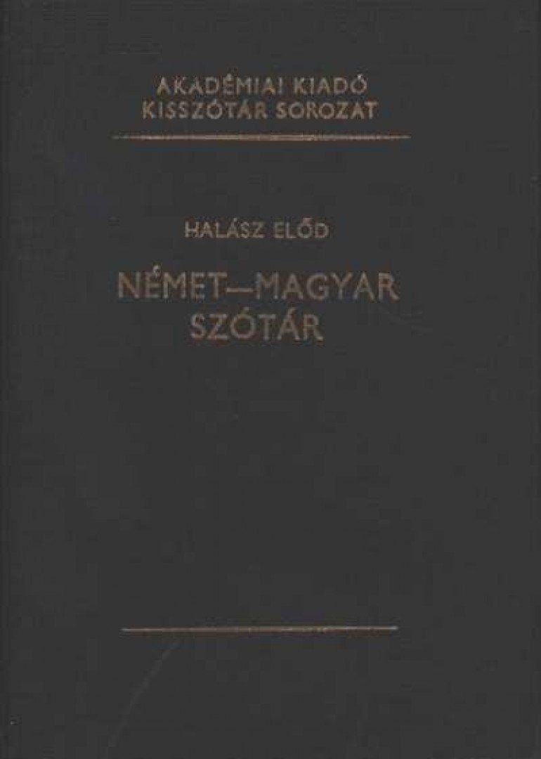 Német-magyar szótár