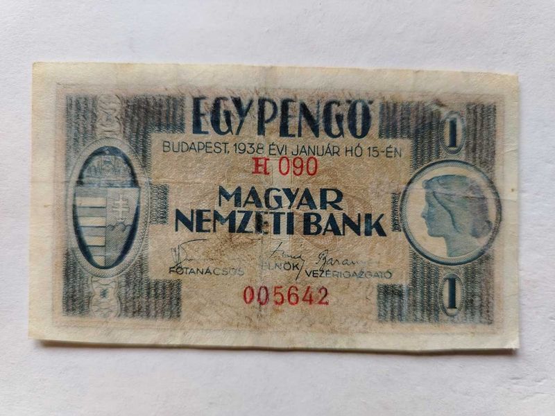 1 pengő 1938