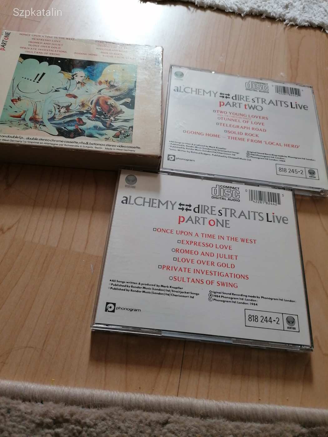 CD - Dire Straits &ndash; Alchemy - Live (2cd)