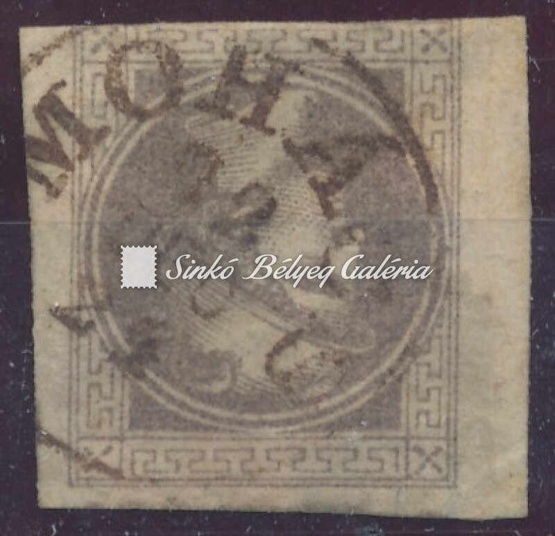 1867 Hírlapbélyeg MOHÁCS