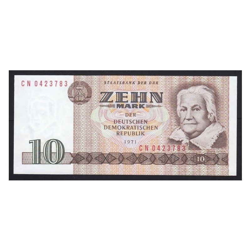 Németország, 10 mark 1971 UNC