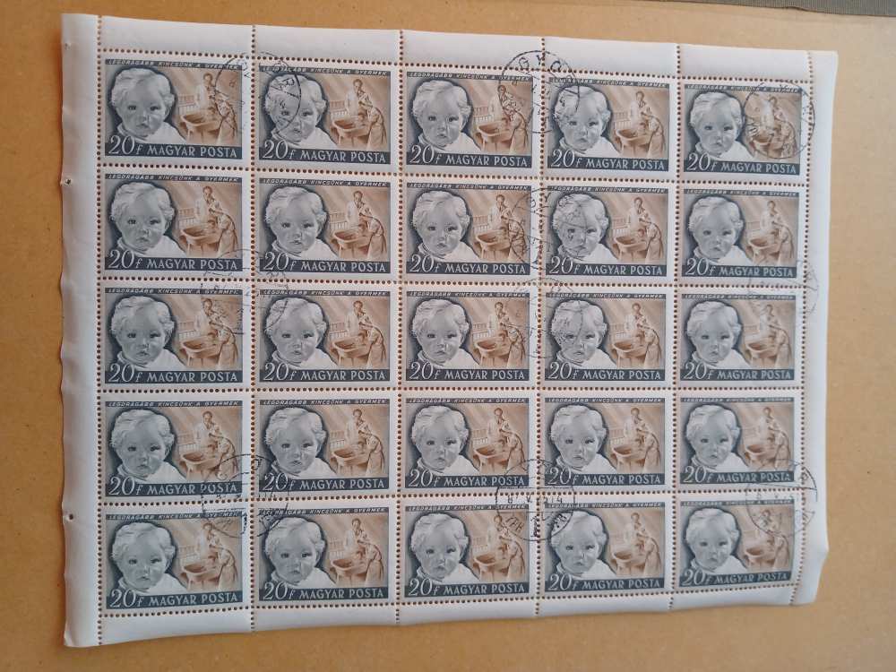 S0324 Magyar bélyeg  1950 1157  kat.ár. 3000 HUF