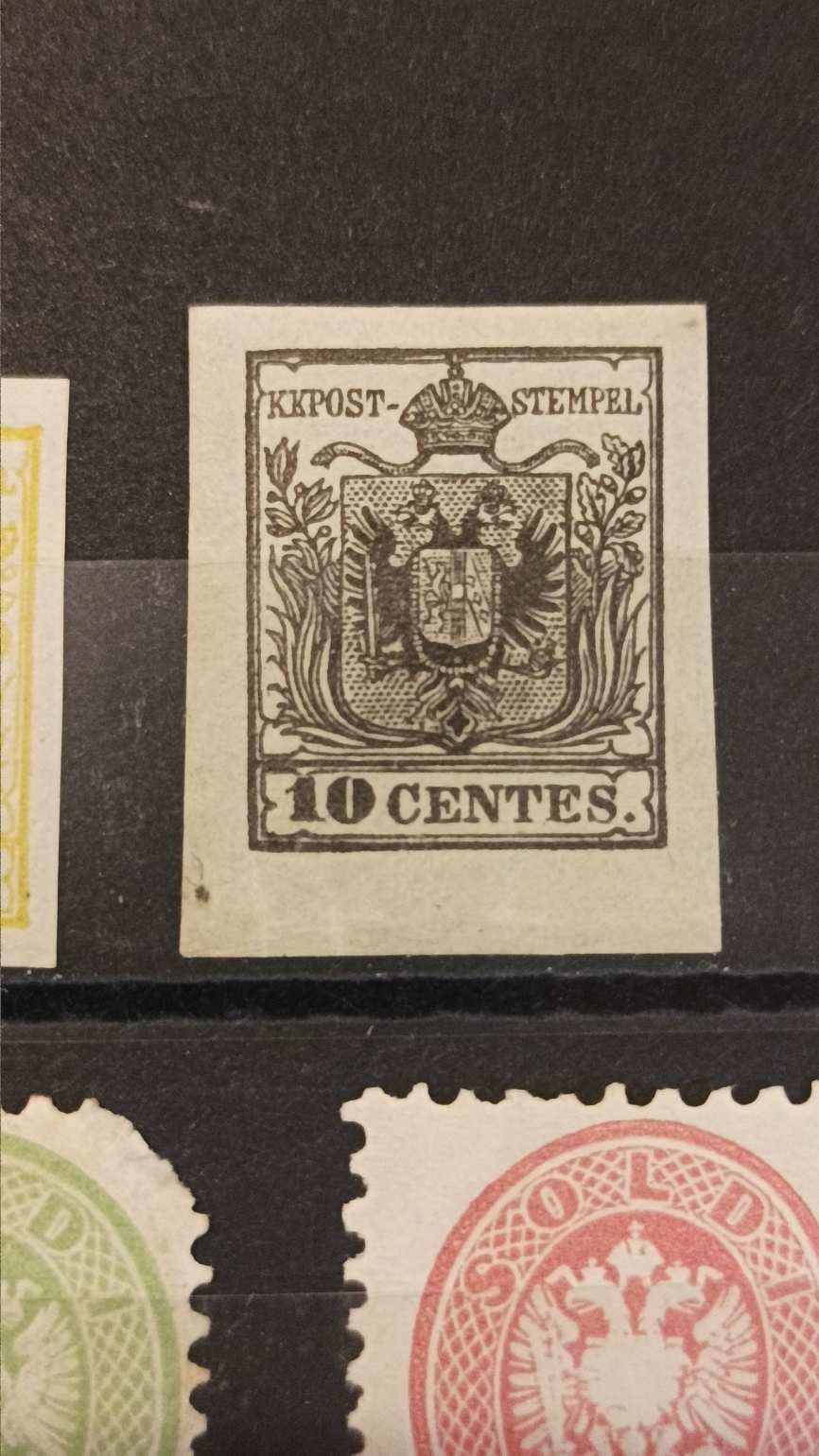 1850. Könyvnyomat 10 centes 1894-es újnyomata. *