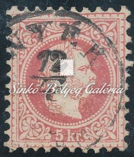 1867. Könyvnyomat 5kr, NYÉK