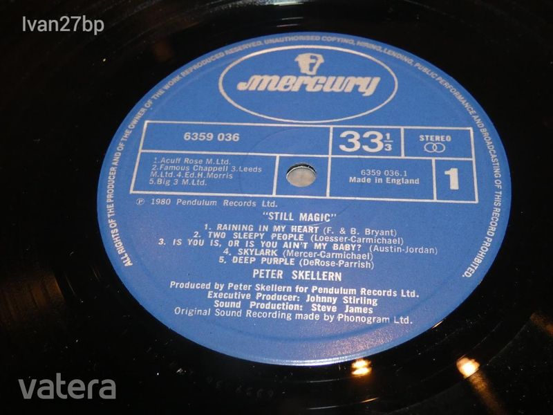 Peter Skellern - Still Magic (UK NYOMÁS!!!)