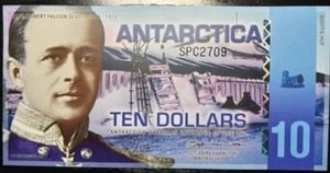 Antarktisz 10 dollar 2011 UNC