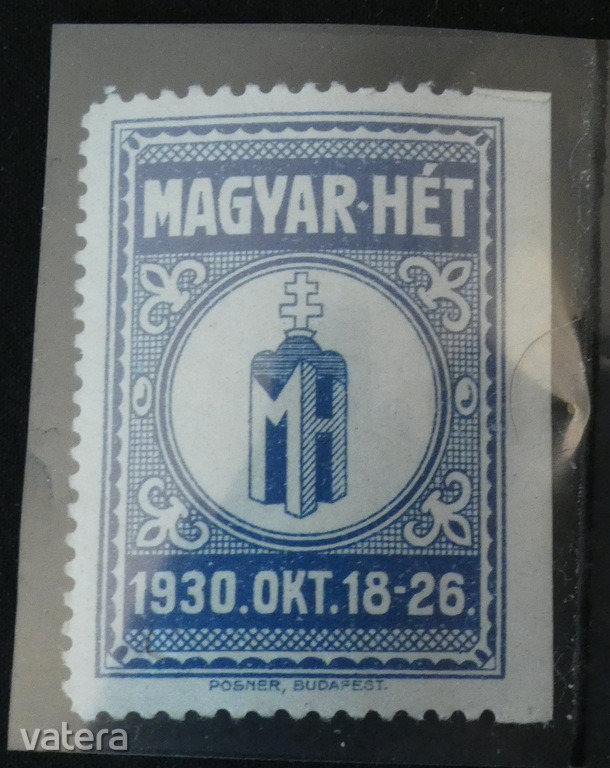 Magyar hét levélzáró 1930