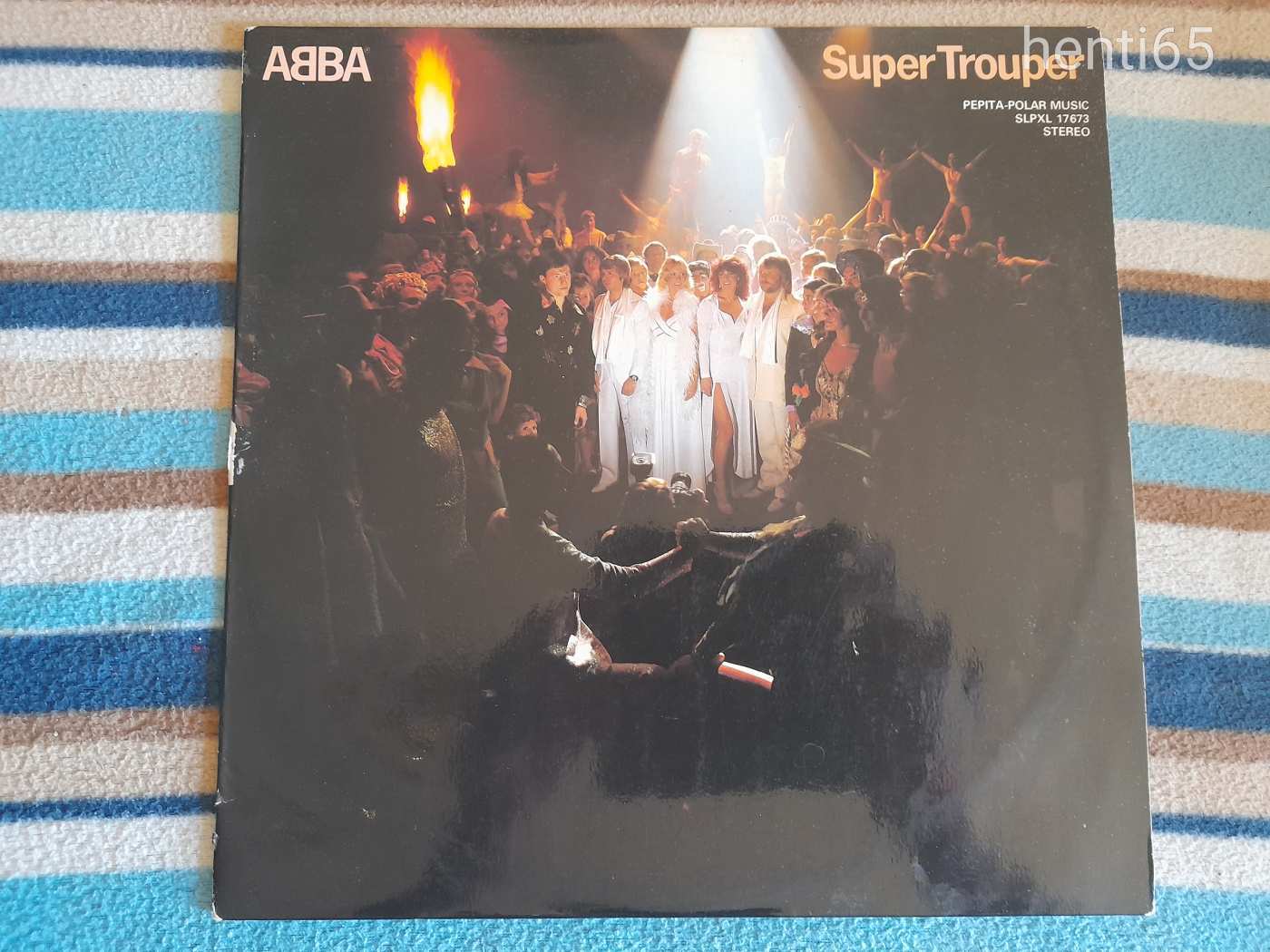 Abba  : Super Trouper            LP  !!!