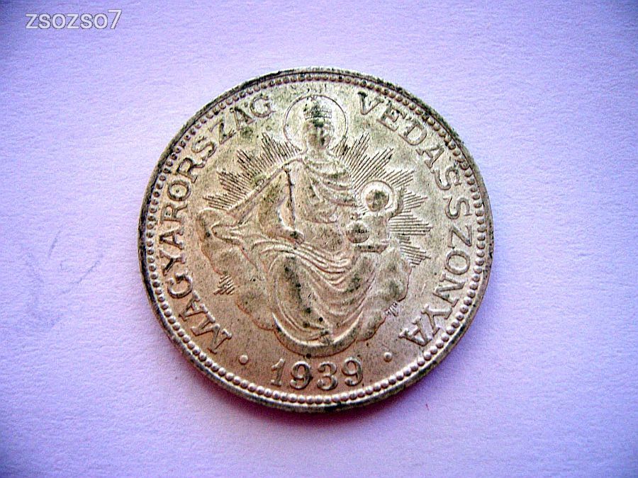 2 Pengő 1939 AUNC