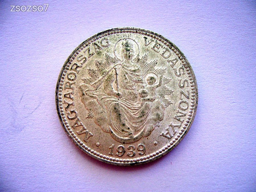 2 Pengő 1939 AUNC