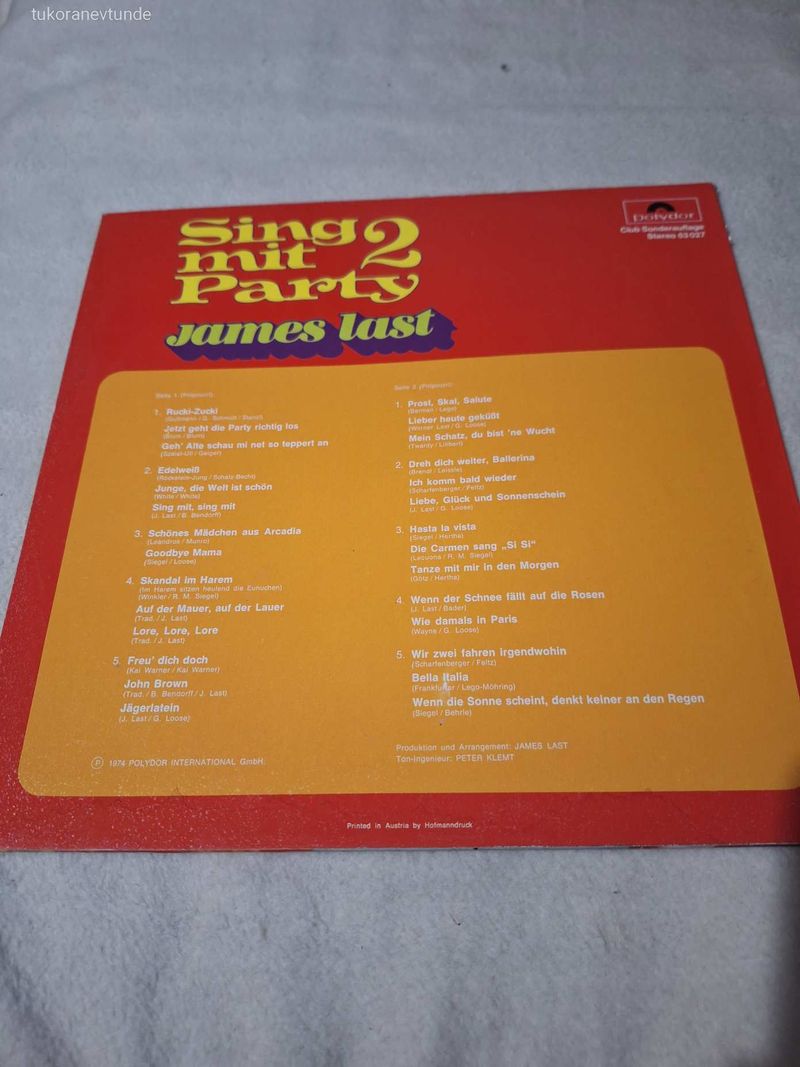 James Last : Sing mit party 2