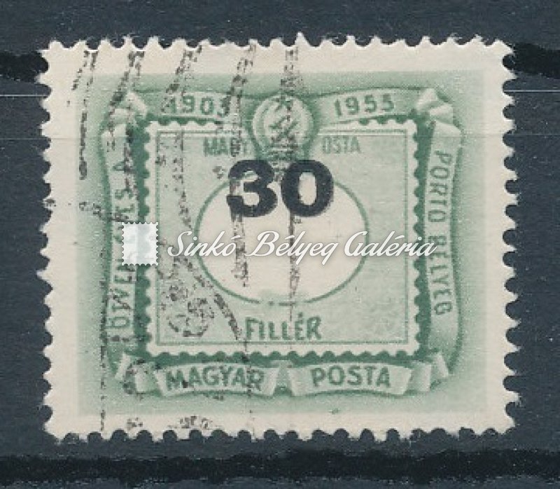 1953. 50 éves a Magyar Portóbélyeg
