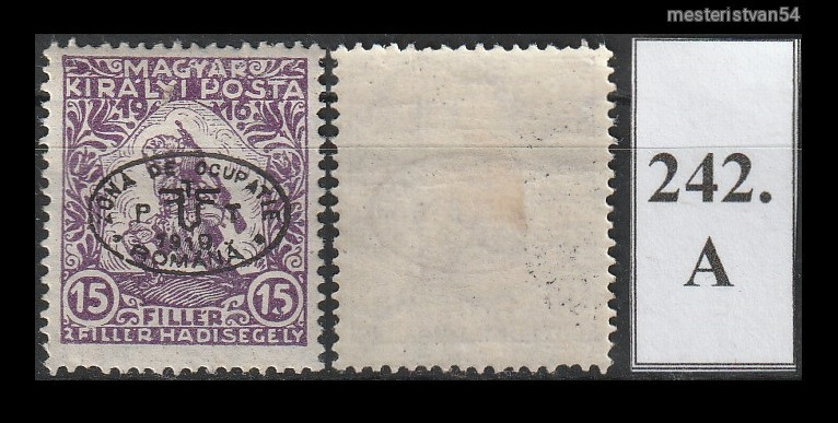 1919.Debrecen -Román megszállás (II.) November 21. A-242
