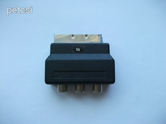 Scart-RCA adapter