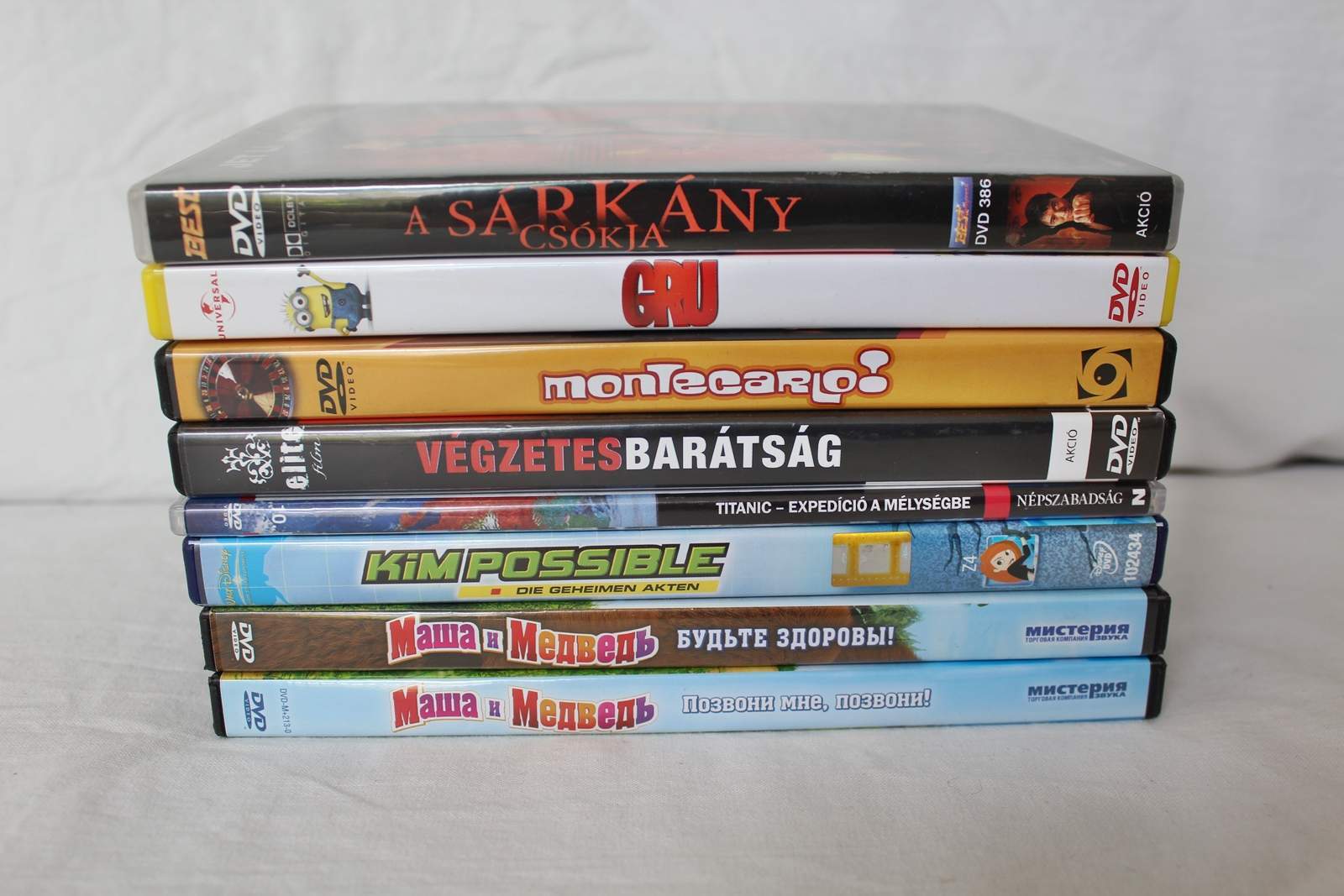 vegyes DVD csomag