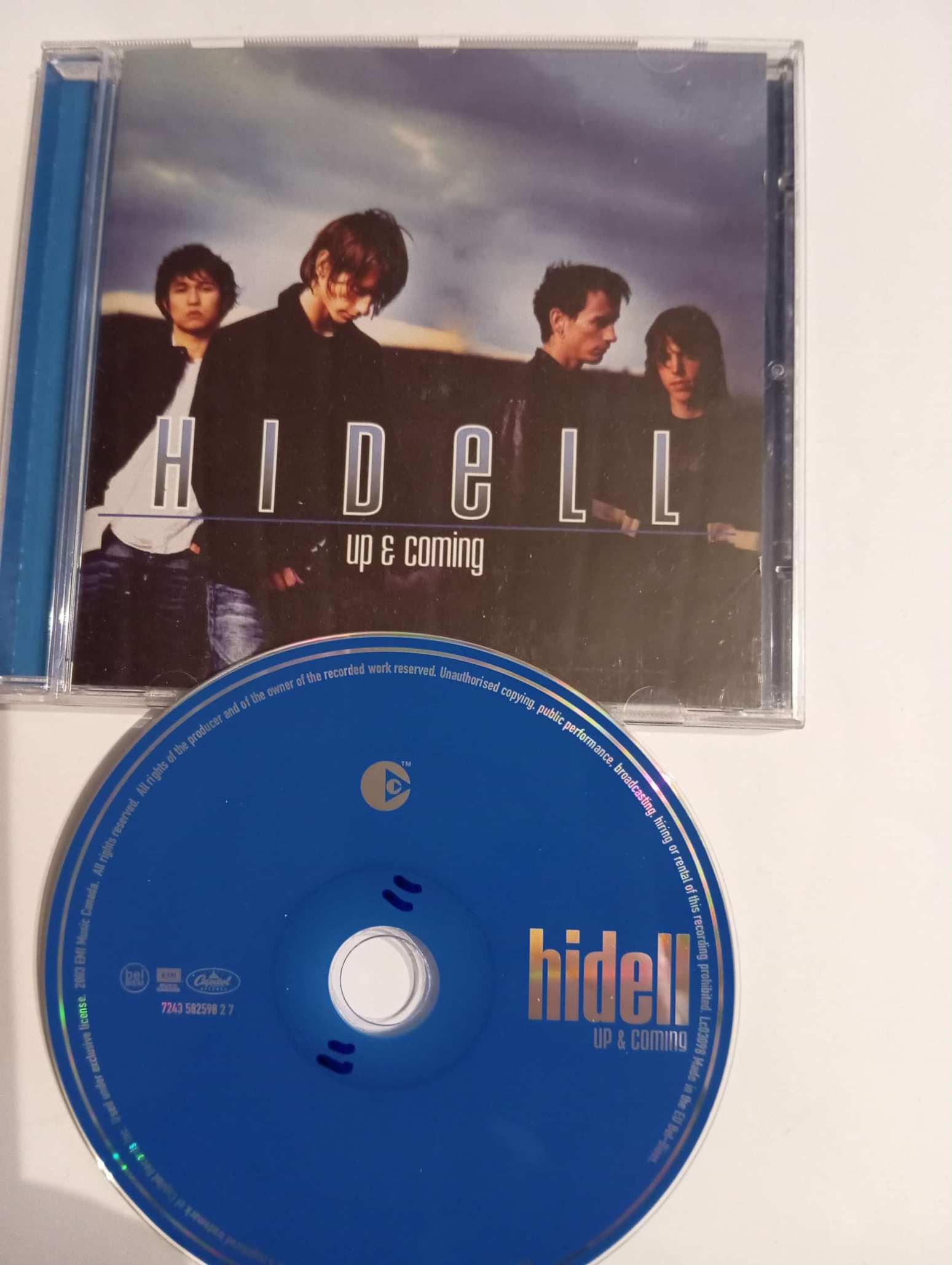 Hidell - Up & Coming (CD, Album, Copy Prot.)