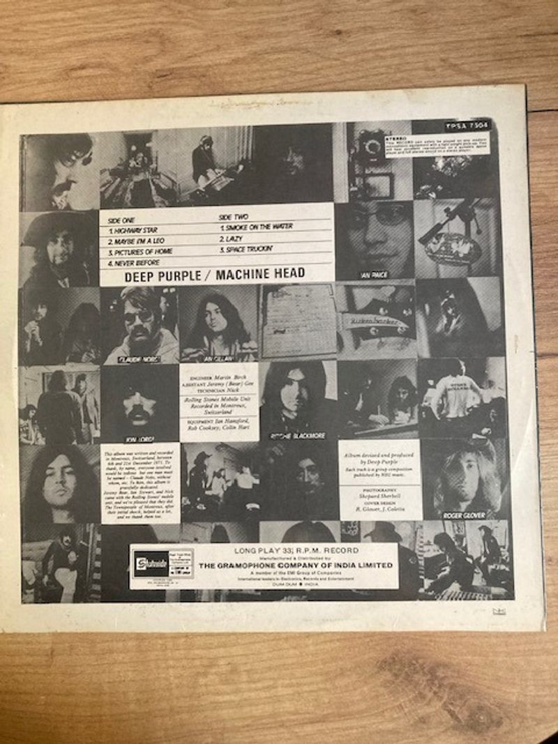Deep Purple: Machine Head LP