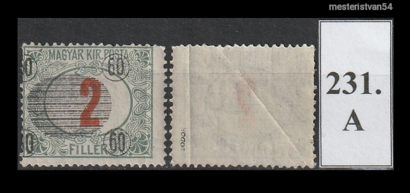 1919 Temesvár II. Szerb megszállás Porto A-231