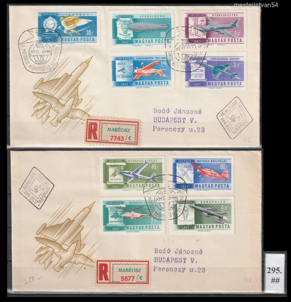 1962 Ikarusztól az űrrakétáig L FDC 295