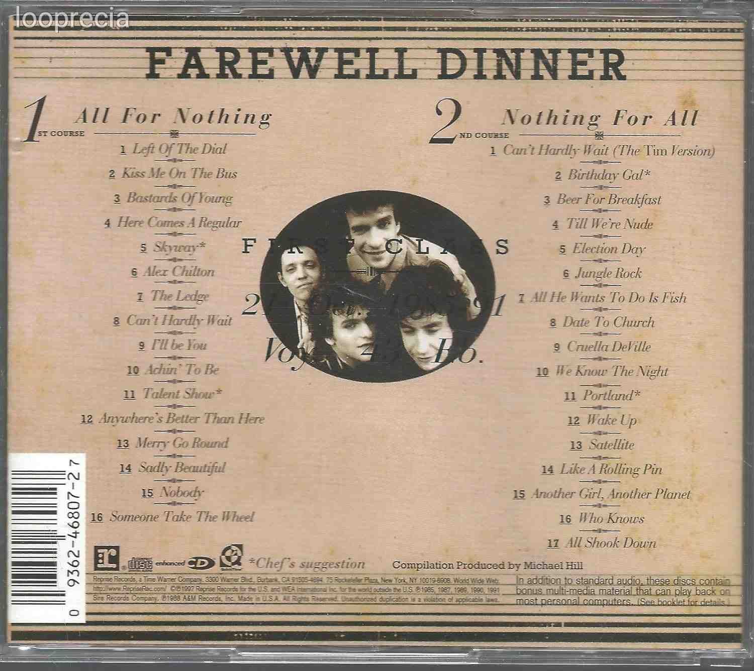 The Replacements - All For Nothing - Nothing For All 2CD