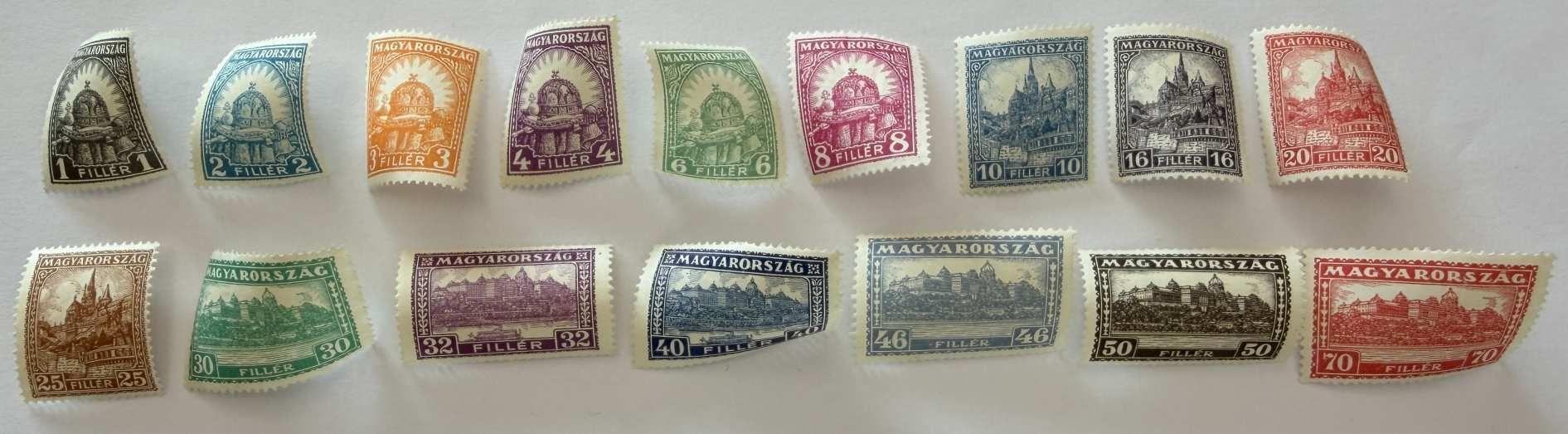1926 Pengő-Fillér (I.) A Teljes Sor (**)