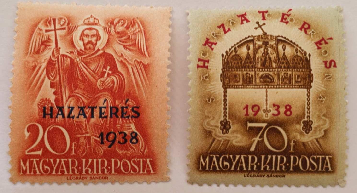 1938 Hazatérés Bélyegpár (**)!
