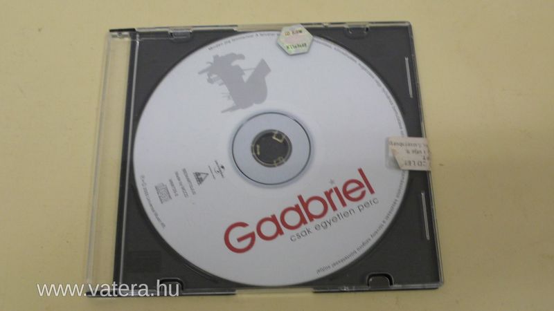 Gaabriel Csak egyetlen perc cd