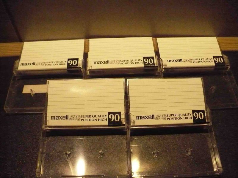 Maxell SQ 90 (CrO2) 5db.