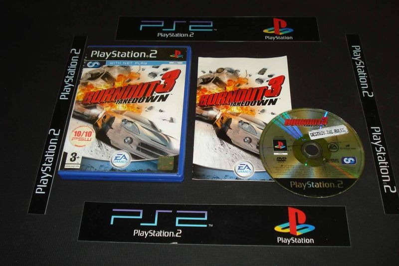 Burnout3: Takedown   -  Ps2 (Playstation2)