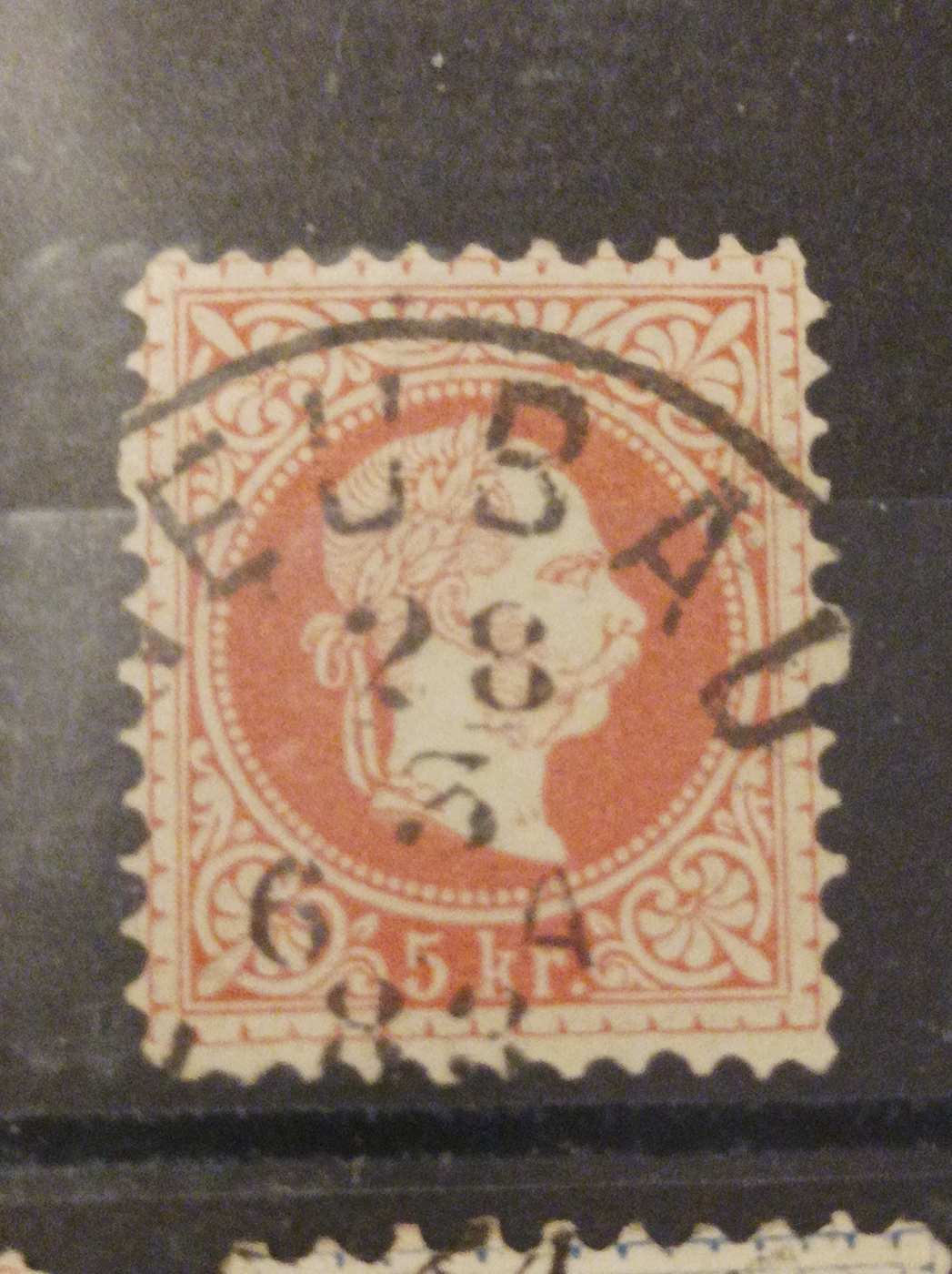 1867. Könyvnyomat Ferenc József 5kr