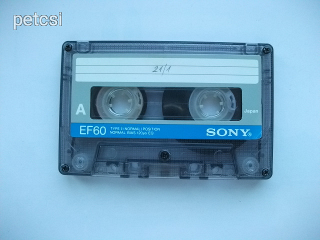 Sony EF 60 kazetta 21.