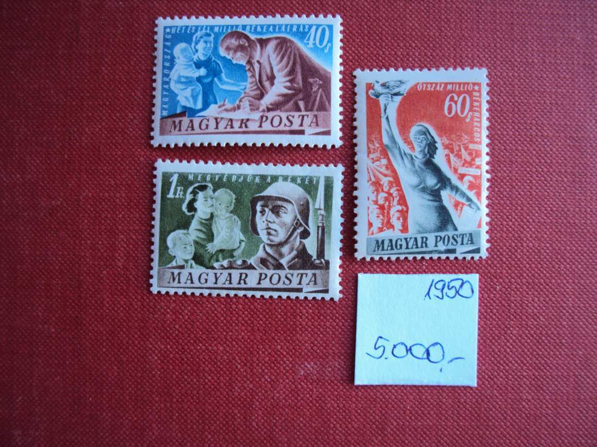 1950 Béke postatiszta Harmadárban eladó BAL-32