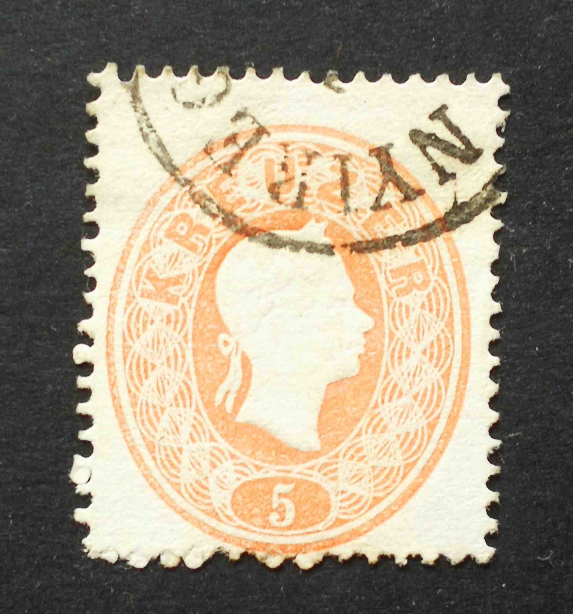 Magyarország 1861 Könyvnyomat 5 Kr. NYÍREG(YHÁZA)